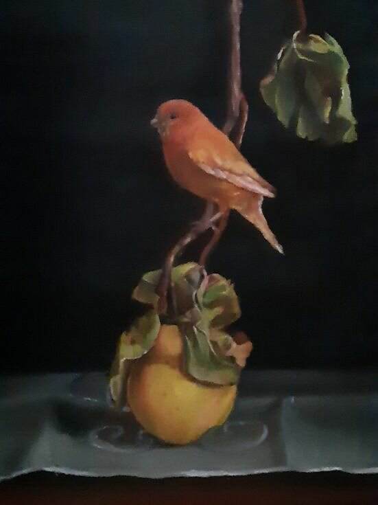 Bird-and-Pear-Still-Life-Oil-painting-by-Viktoria-Deri.jpg